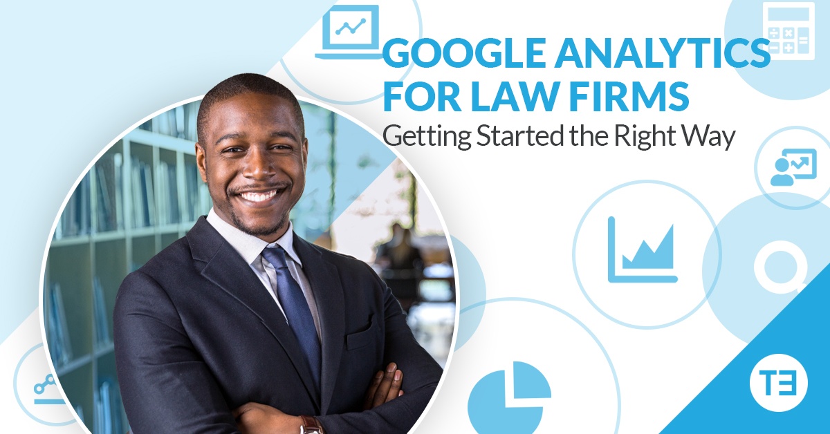 Smiling man getting started with Google Analytics