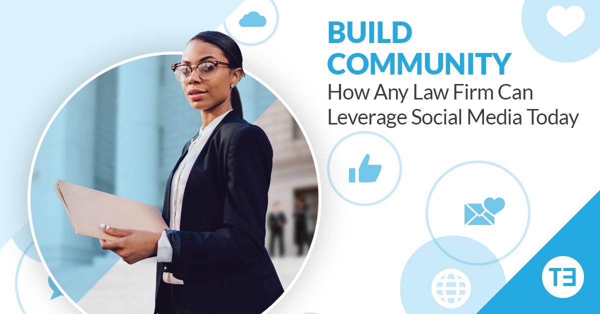 Successful woman holding file building community with social media