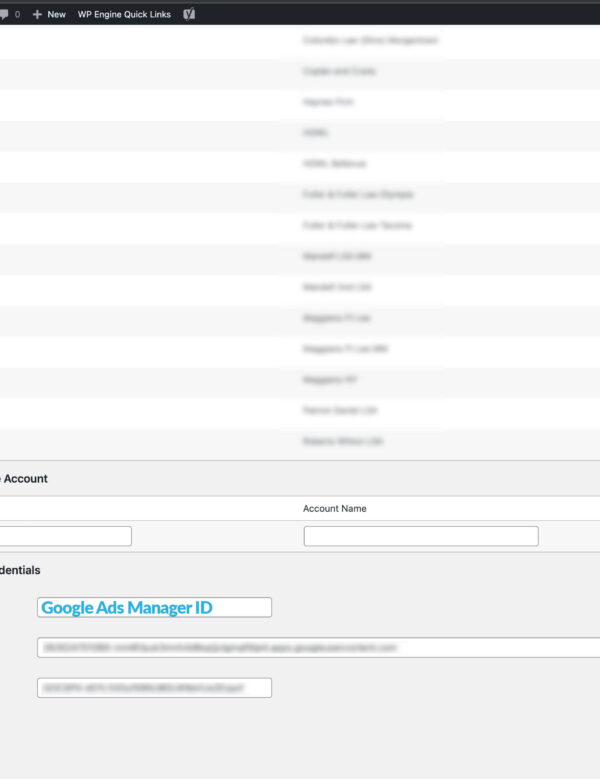 Google LSA Reporting Tool Dashboard