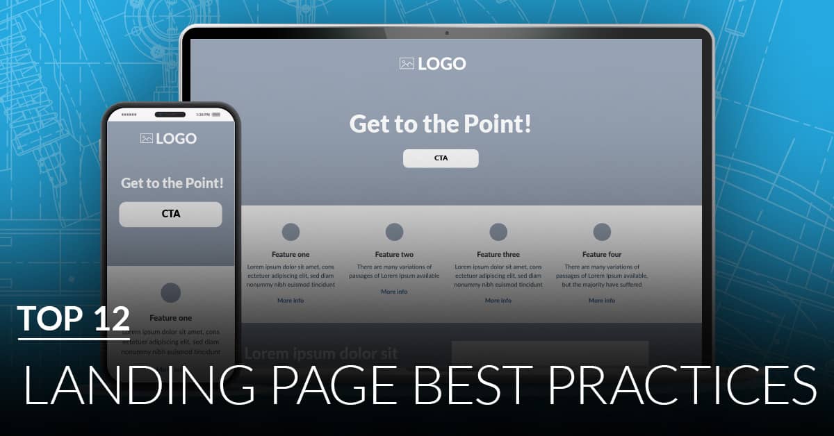 Top 12 landing page best practices | Twelve Three Media