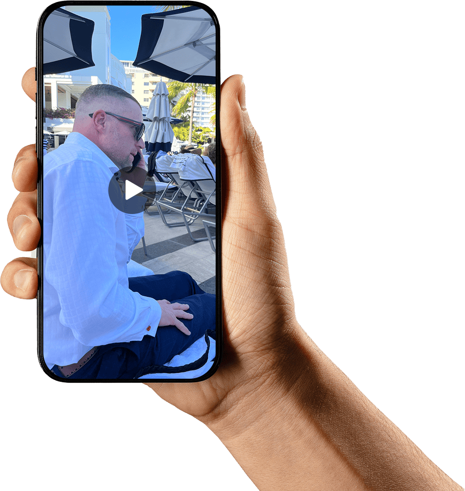 Vertical video displayed on a smartphone | Twelve Three Media